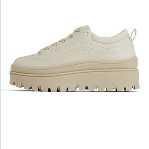 Zara Ecru / Cream Platform sneakers